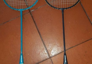2 raquetes badminton antigas