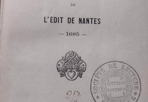Scènes de la Révocation de L´Édit de Nantes 1885 A. Vulliet