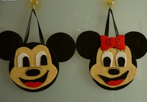 Quadros/pendurico - Minnie e Mickey