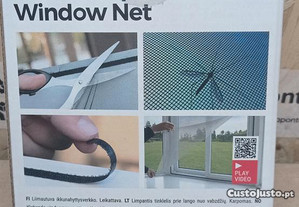 Rede anti-mosquitos adesiva para janelas