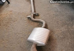 Linha completa com panela escape da bmw original e90, e91 e e92