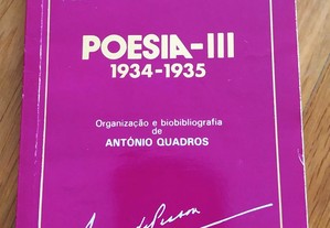 Fernando Pessoa - Poesia III 1934-1935