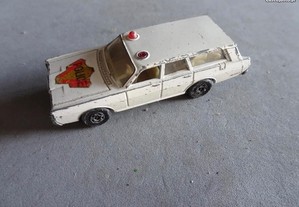 Miniatura Matchbox 55 Mercure Police Car Made in England 1971 Lesney