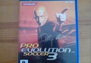 Jogo Playstation PS2 Pro Evolution Soccer 3