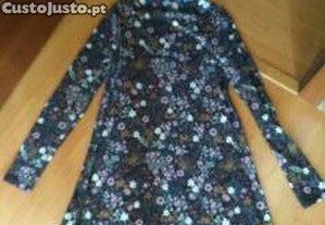 Vestido em malha fina