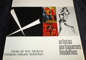 Livro Artistas Portugueses Modernos 1 Almada com 12 Slides
