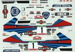 Decalque - Lancia Delta - Vencedor Portugal 1989