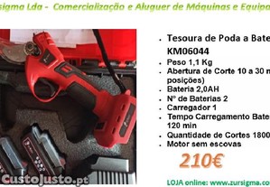 Tesoura de Poda a Bateria KM06044