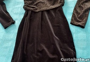 Vestido evento (veludo)