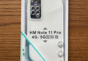 Capa de silicone reforçada para Xiaomi Redmi Note 11 Pro / Redmi Note 11 Pro 5g - Capa anti-choque