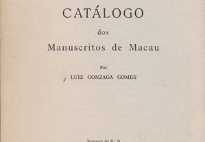 Catálogo dos Manuscritos de Macau