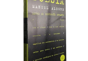 Livro do português errante (Poesia) - Manuel Alegre
