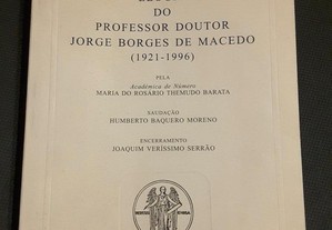 Elogio do Professor Doutor Jorge Borges de Macedo 