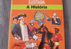 Livro "A História" - Enciclopédia Juvenil Ilustrada