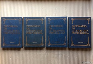Dicionário da Literatura Portuguesa (4 volumes)