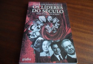 "Os Líderes do Século" de Manuel José Homem de Mello - 1ª Edição de 1998