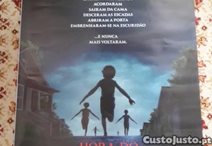 Cartaz cinema - Hora do desaparecimento - portes includos