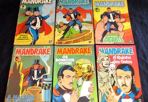 Livros BD Mandrake RGE 1979