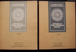 Antologia da Poesia Portuguesa 1940-1977 - 1ª Ed. (2 Vol.) - (Envio grátis)