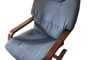 Cadeira Descanso Azul - Bom Estado
