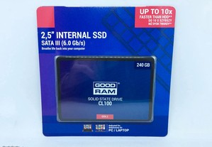 Disco SSD 240gb 2.5" SATA III - Goodram - Novo