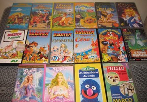 Filmes VHS Animação Vários II - 1EUR