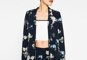 Blazer floral da Zara Woman