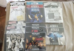 Lote de 16 cd's Single's Metallica
