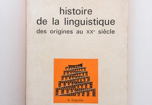 Histoire de la Linguistique Des Origines