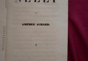 Nelly par Amedée Achard.Paris Alexandre Cadot 1852