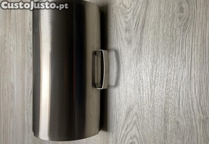 Caixa para po (ao inoxidvel) NOVA