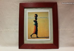 Quadro Tilly Willis Impressão Alta Qualidade "Woman Walking" de 1990