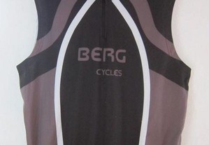 camisola ciclista BERG de homem tamanho XL