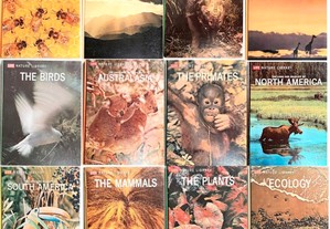 12 Livros de capa cartonada da revista Time Life Nature LIbrary