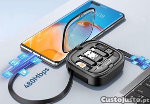 Caixa Multifunes Para Telemoveis, Preto