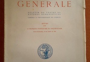Actas do I Colóquio Portuense de Arqueologia (1962)