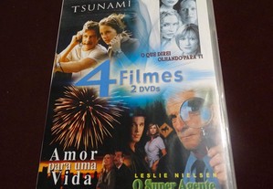 DVD-4 Filmes-Tsunami/O super agente/O que direi olhando para ti/Amor para uma vida