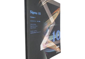 Sigma 10 (Volume I - Matemática 10.º ano) - Carlos Andrade / Paula Pinto Pereira / Pedro Pimenta
