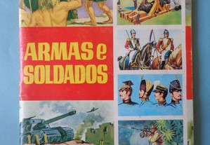 Caderneta completa Armas e Soldados - Editorial IB