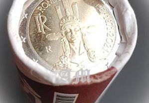ITÁLIA - 2 euros Rolo de moedas Roma, Capital de Itália - AM