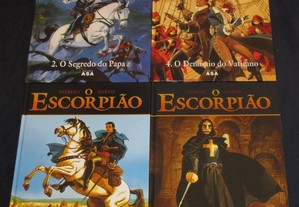 Livros BD O Escorpião Desberg Marini Asa CD