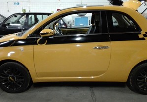 LIstas / faixas autocolantes para Fiat 500 SE5