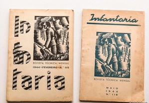 Infantaria, Revista Técnica Mensal, 2 Volumes