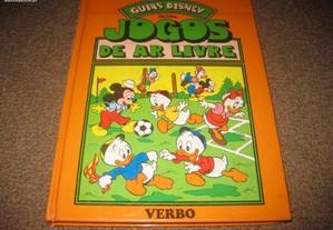 Livro "Jogos de Ar Livre" da Walt Disney