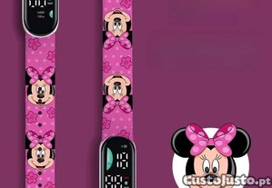 Relgio Digital Disney Minnie