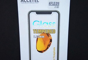 Película de vidro temperado Samsung Galaxy A8 Plus / A8+