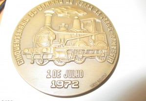 Medalha Caminho de Ferro da Trans-Zambesia Of.Envio