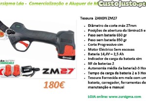 Tesoura Zanon ZM 27