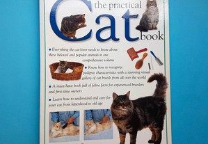 Livro "The Practical Cat Book"
