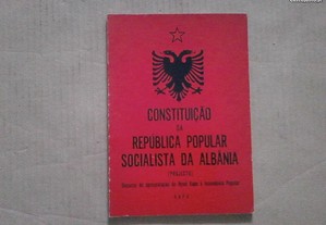Constituição da República popular socialista da Albânia (Projecto)